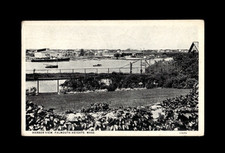 Falmouth Heights Massachusetts Harbor View Postcard Posted 1930 picture