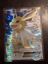 Pokemon Jolteon EX Full Art Holo Card 28a/83 Ultra Rare picture