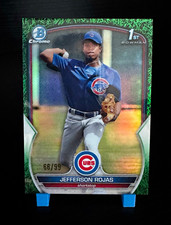 Topps 2024 Bowman Chrome Jefferson Rojas Chrome BCP-70 Green Grass /99 Cubs picture