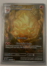 Pokémon Ninetales Holo Illustration Rare /197  Obsidian Flames picture