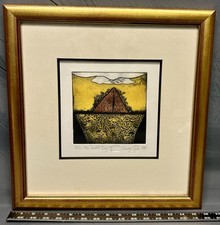 Koranyi Gabor Framed Art - “After The Seventh Days” Signed 1994, 23/35 picture