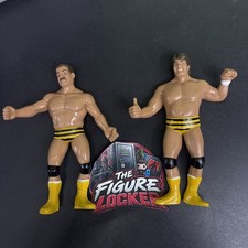 1987 LJN WWF Killer Bees Tag Team Brian Blair & Jim Brunzell Wrestling Figures picture