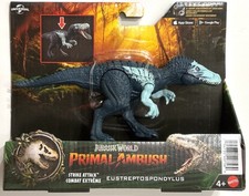Mattel Jurassic World Primal Ambush EUSTREPTOSPONDYLUS STRIKE ATTACK IN HAND picture