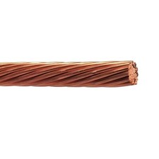 1/0 AWG 19 Strand Soft Drawn Bare Copper Conductor Ground Wire picture
