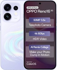 OPPO Reno16 5G | 256GB | 12GB RAM | Purple | Global Version Unlocked Dual Sim picture