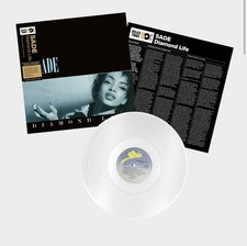 SADE Diamond Life NEW CLEAR Transparent VINYL W/HYPE STICKER/2000 picture