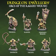 Reaper 07201 Orcs of the Ragged Wound (6) Dungeon Dwellers picture