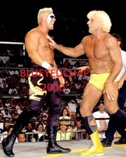 STING VS RIC FLAIR WRESTLER 8 X 10 WRESTLING PHOTO NWA WCW picture