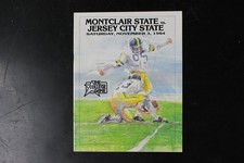 The College Game November 1984 Montclair State vs Jersey City State Football picture