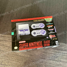 Authentic SNES Super Nintendo Classic Mini Super Entertainment System 21 Games picture