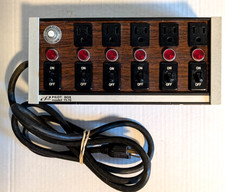 Cole Parmer Pilot Box Model 1576 Power Management Switch Control Box - Tested picture