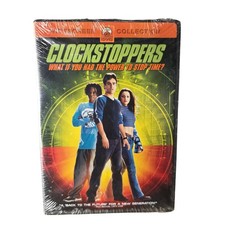 Clockstoppers DVD Widescreen Nickelodeon Paramount 2002 PG Sci-Fi Family Sealed picture