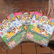 Pokemon Ultimate Activity Adventure lot 3 Book & Chaos Rising Fun Pack NEW picture