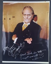 Zacherley Signed  8x10 Photo  John Zacherle Vintage Autograph Very Unique picture