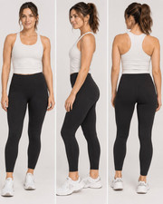Lululemon Wunder Under Pant Size 8 Black Luon Leggings 29
