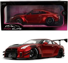 Pink Slips - 1:18 Nissan GT-R R35 Diecast Car (Candy Red) [New Toy] Toy Car picture