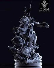 Odin  the All-Father Resin Sculpture Statue Model Kit Unpainted/Unassembled picture