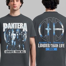 Pantera Cowboys From Hell Louder Than Life 2026 T-Shirt Band Tour Graphic Tee picture