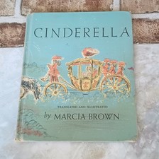 Cinderella First Edition 1954 By Marcia Brown Ex Library Version Hardcover  picture