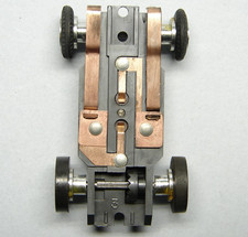 AURORA THUNDERJET - HOT ROD HO SLOT CAR  SOLID RIVET CHASSIS NEW OLD STOCK 1960s picture