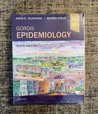 Gordis Epidemiology Sixth 6th Edition by Celentano & Szklo (2018) *NEW, SEALED* picture