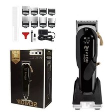 New 8504-400 Professional 5 Star Cordless Senior Clipper Black US STOCK picture