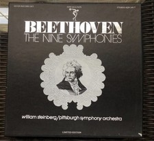 BEETHOVEN - THE NINE SYMPHONIES - VINYL - WILLIAM STEINBERG PITTSBURGH SYMPHONY picture