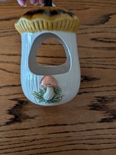 Sears & Roebuck Merry Mushroom Hanging Planter / Bird Feeder No Chain See Notes picture