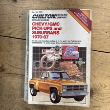 Chilton's Repair and Tune-Up Guide- Chevrolet GMC Pick-Ups 1970-84 picture