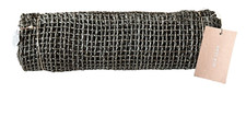 West Elm Net Woven Pattern Table Runner Abaca Fibers Olive Green 90