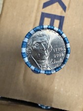 1776-2026 Semiquintennial Jefferson Nickel Rolls (D) Mint, Bank Rolls Unsearched picture