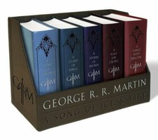 A Game of Thrones (Song of Ice and Fire ..) BookSet LEATHER BOUND picture