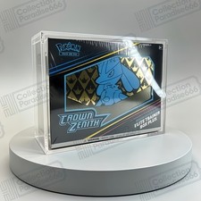 NEW Acrylic Display Case Pokémon Crown Zenith PC ETB Plus CRZ Elite Trainer Box picture