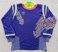 Adidas (Portugal) 1993 - 1994 Goalkeeper Template Football Soccer Shirt size M picture