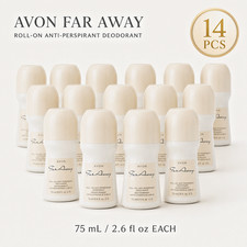12+2 FREE Avon FAR AWAY Roll-on Deodorant 2.6fl.oz picture