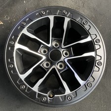 Jeep Machined Black Wrangler Original Wheel 17x8 2024-2026 Alloy Rim OEM 9329B picture
