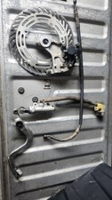 1987 87-89 Honda CR500R Cr 125R 250R 500 OEM REAR BRAKE CALIPER BRACKET ASSY picture