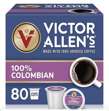 Victor Allen's Coffee 100% Colombian, Medium Roast, 80 Count Single Serve Coffee picture