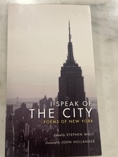 I Speak of the City by John Hollander  picture