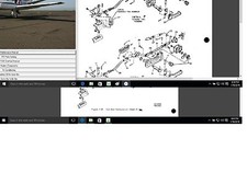 Cessna aircraft 402 C service maintenance manual Library 1979 - 1985  w A/Ds picture