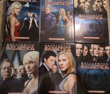 Battlestar Galactica Complete Series DVD Seasons 1, 2, 2.5, 3, 4, 4.5 box sets picture