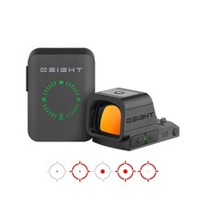 Osight OSIGHT XR Enclosed Red Dot Sight, 2/6 MOA, Black UPC: 978095650247 picture