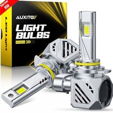 AUXITO 9012 LED HEADLIGHT BULBS 50000LUMENS KIT HIGH LOW BEAM SUPER BRIGHT WHITE picture