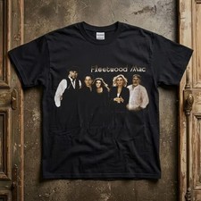 Fleetwood Mac The Dance Tour T Shirt Men Black Vintage 90s Giant 1997 Concert V5 picture