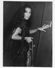CHER at ROXY 1977 Original Type 1 Publicity Photo Vintage 8x10 Memorabilia picture