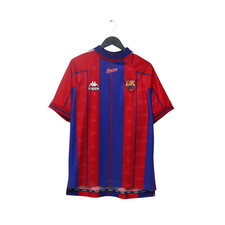 1997/98 Barcelona Vintage Kappa Home Football Shirt (M) picture
