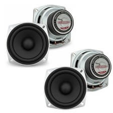 5 Core 4 Inch Car Subwoofer Pair Audio 200W Replacement 4Ohm Deep Bass Speaker picture