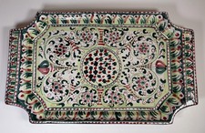 VTG Hand Painted CALTAGIRONE Sicily 15x9