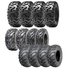 Full Set 4 ATV Tires 25x8-12 25x10-12 6PLY MUD All Terrain Front Rear Tire Set  picture