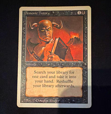 Wizards of the Coast Demonic Tutor Revised Edition Uncommon EN Regular picture